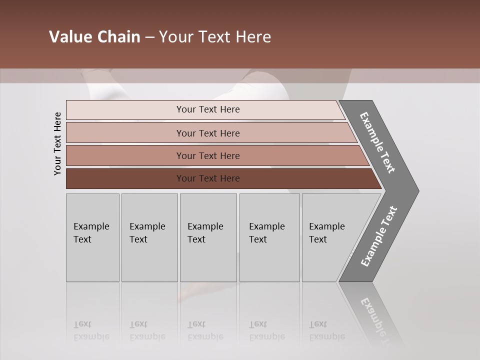 Girl Exercizing Style PowerPoint Template