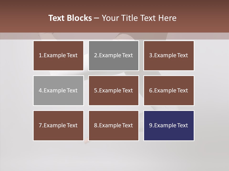 Girl Exercizing Style PowerPoint Template