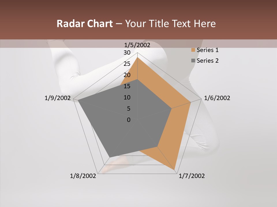 Girl Exercizing Style PowerPoint Template