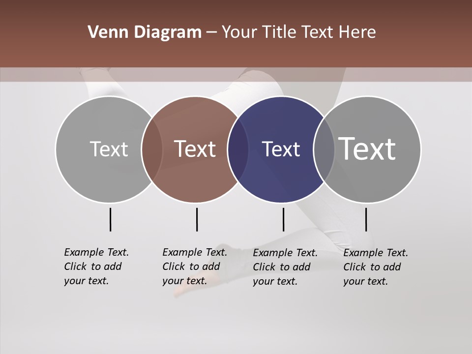 Girl Exercizing Style PowerPoint Template