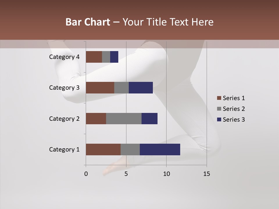 Girl Exercizing Style PowerPoint Template