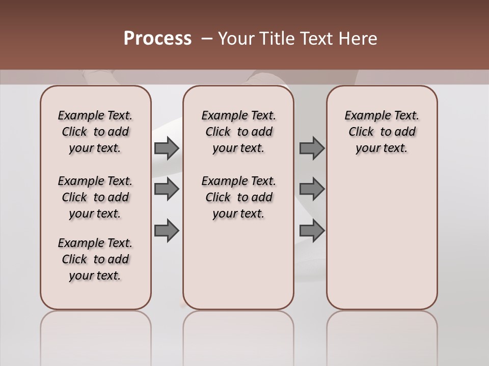 Girl Exercizing Style PowerPoint Template