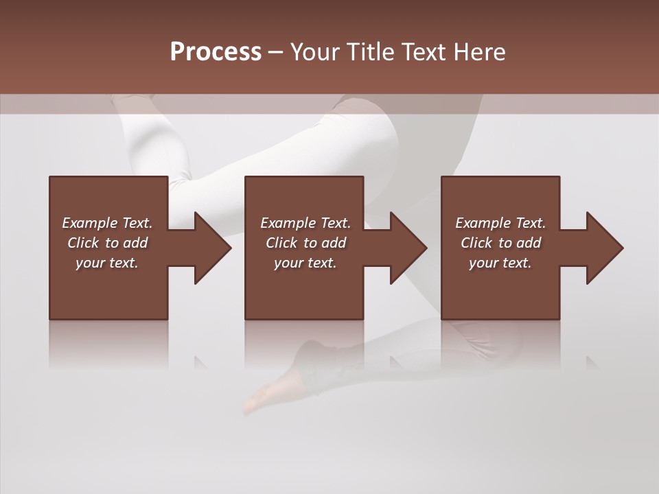 Girl Exercizing Style PowerPoint Template