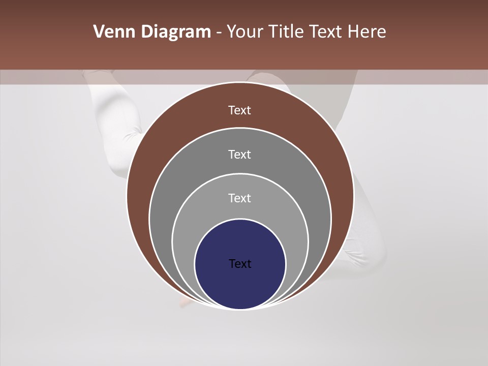 Girl Exercizing Style PowerPoint Template