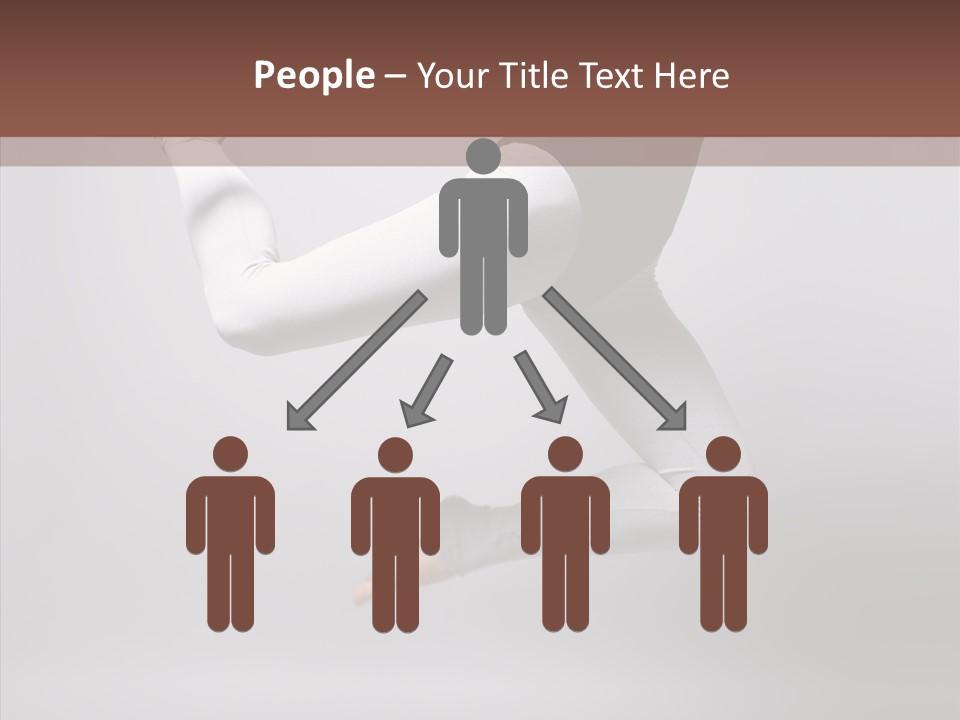 Girl Exercizing Style PowerPoint Template