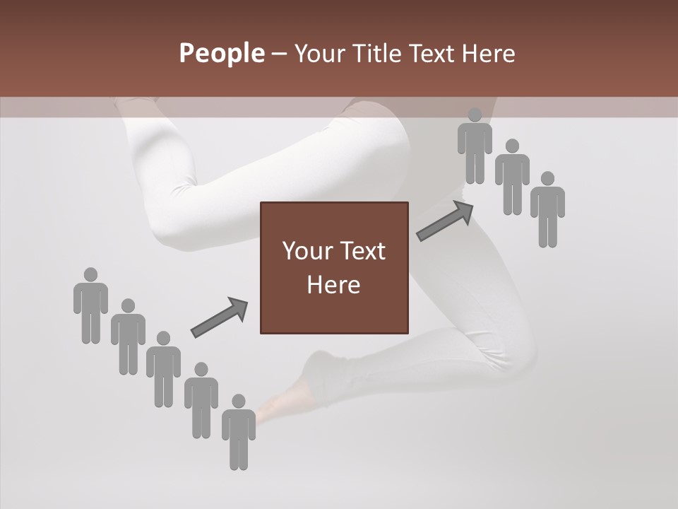 Girl Exercizing Style PowerPoint Template