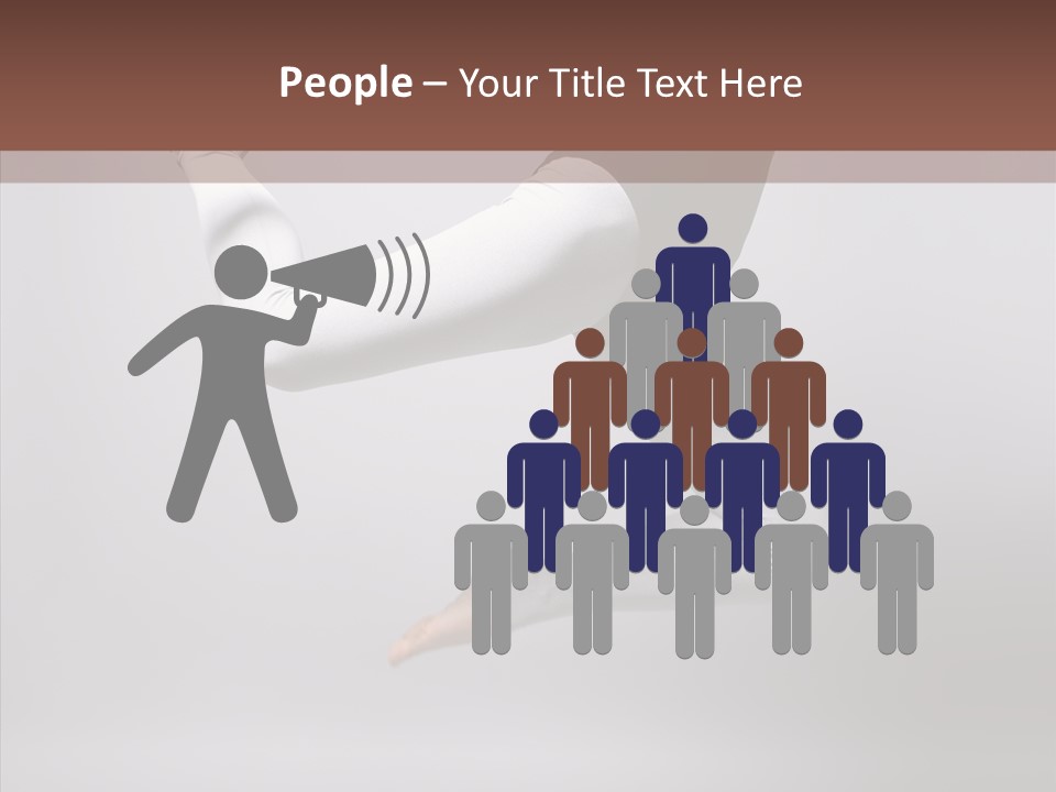 Girl Exercizing Style PowerPoint Template