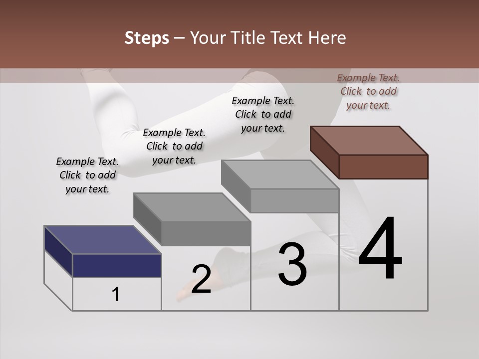 Girl Exercizing Style PowerPoint Template