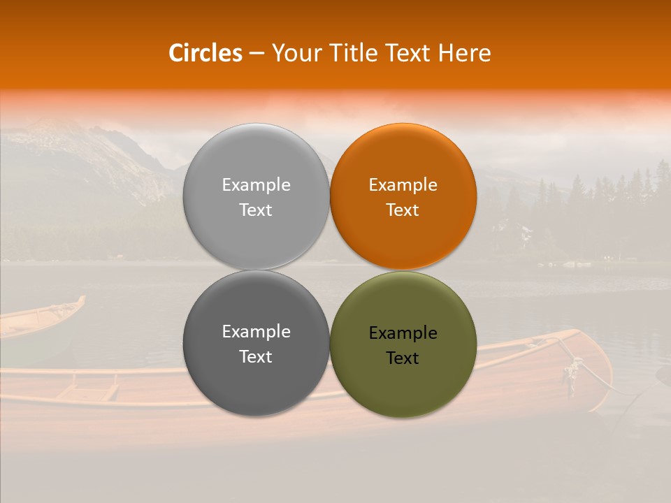 Rock Landscape Panorama PowerPoint Template