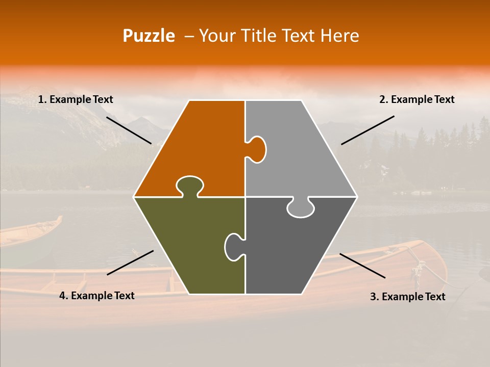 Rock Landscape Panorama PowerPoint Template