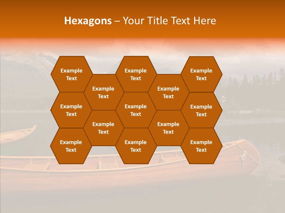 Rock Landscape Panorama PowerPoint Template