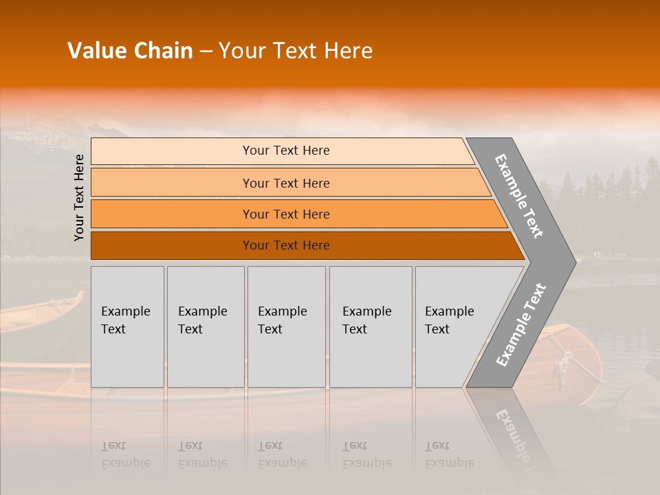 Rock Landscape Panorama PowerPoint Template