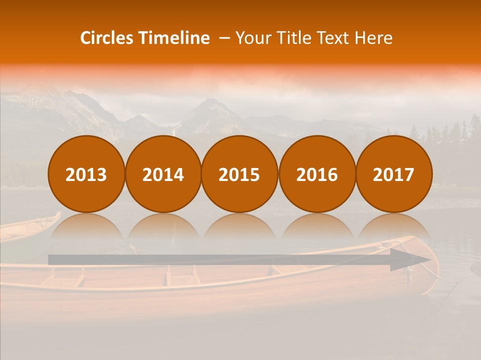 Rock Landscape Panorama PowerPoint Template