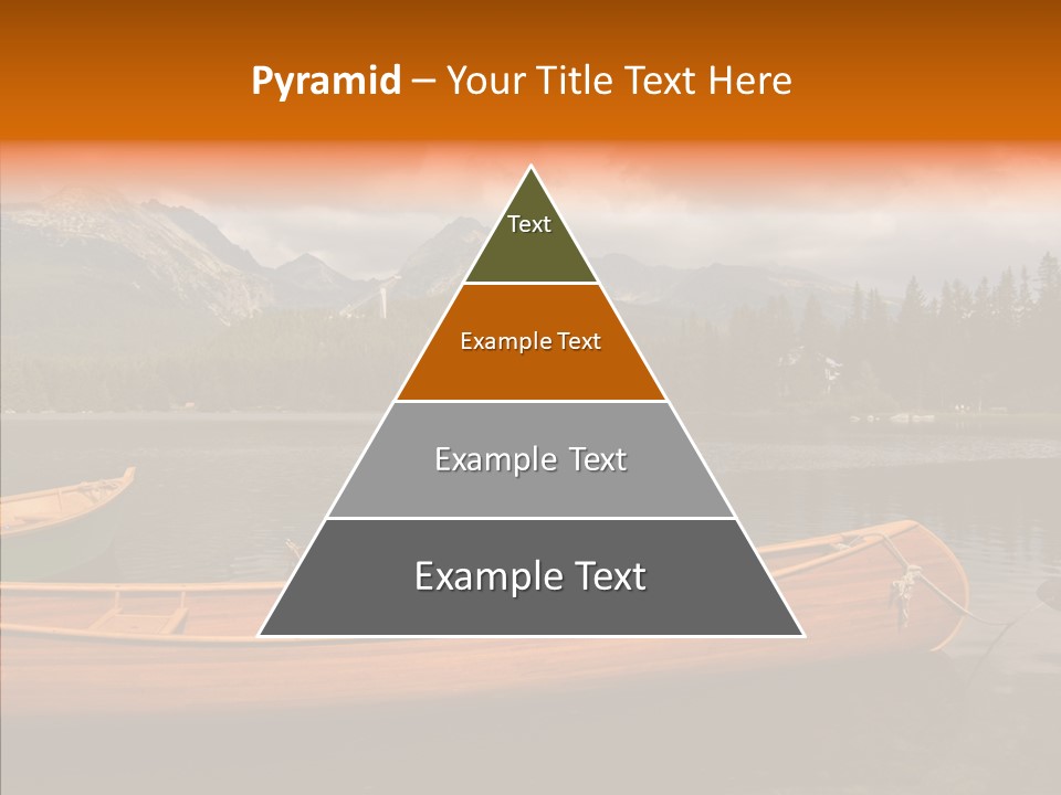 Rock Landscape Panorama PowerPoint Template