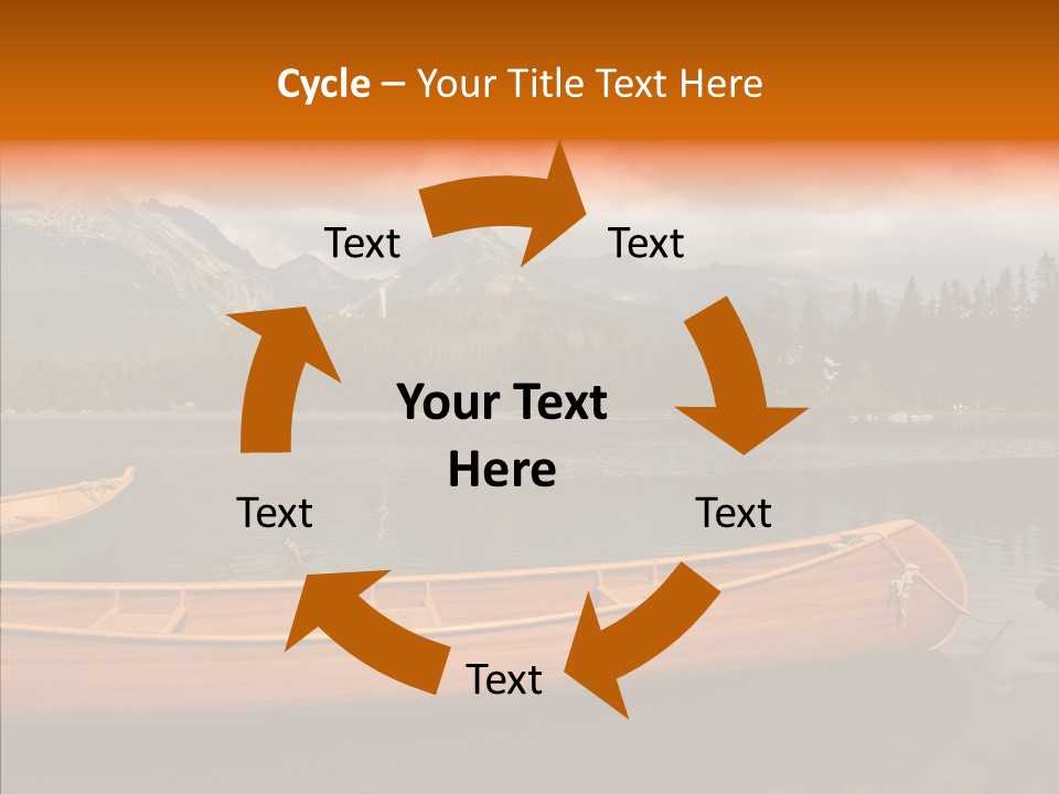 Rock Landscape Panorama PowerPoint Template