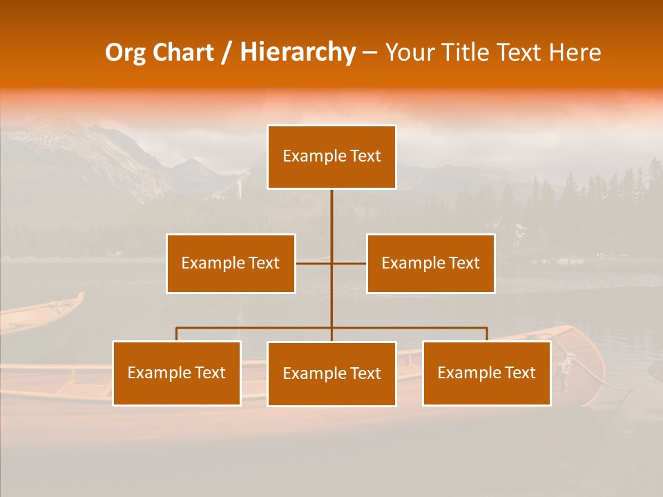 Rock Landscape Panorama PowerPoint Template
