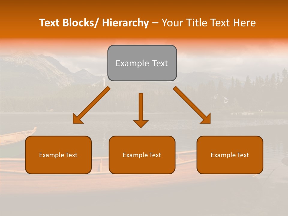 Rock Landscape Panorama PowerPoint Template