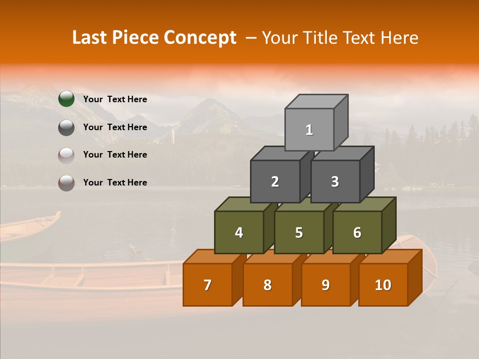 Rock Landscape Panorama PowerPoint Template