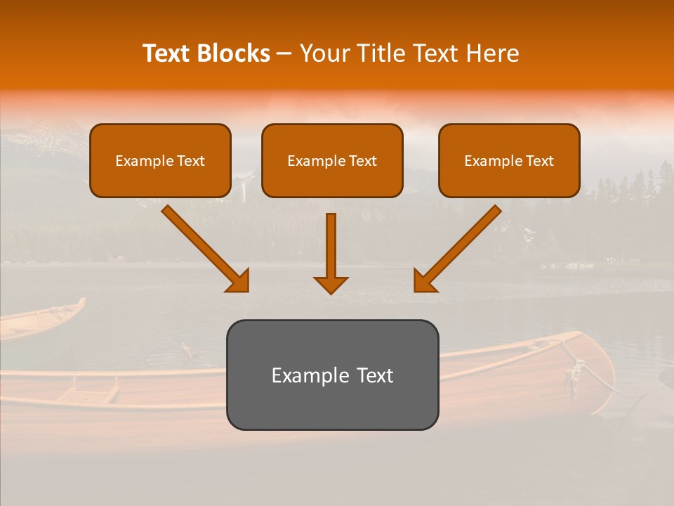 Rock Landscape Panorama PowerPoint Template