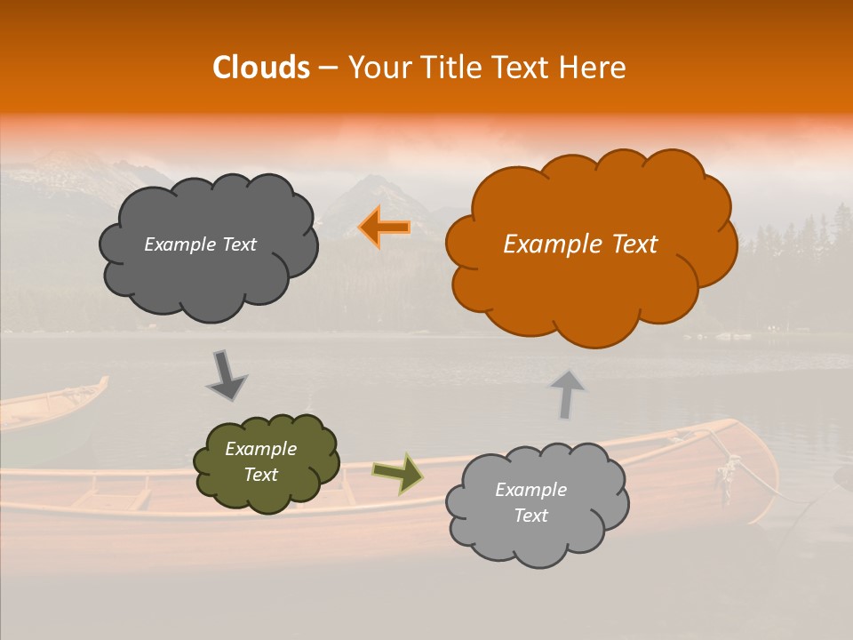 Rock Landscape Panorama PowerPoint Template