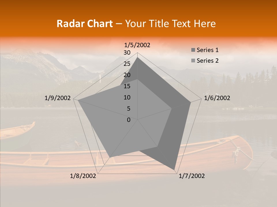 Rock Landscape Panorama PowerPoint Template