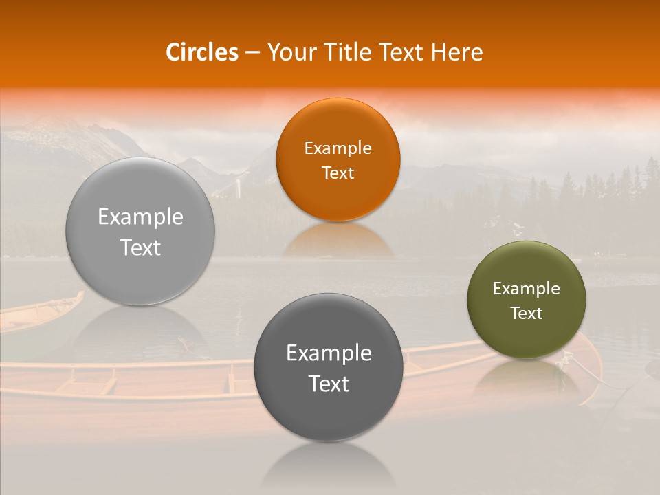 Rock Landscape Panorama PowerPoint Template