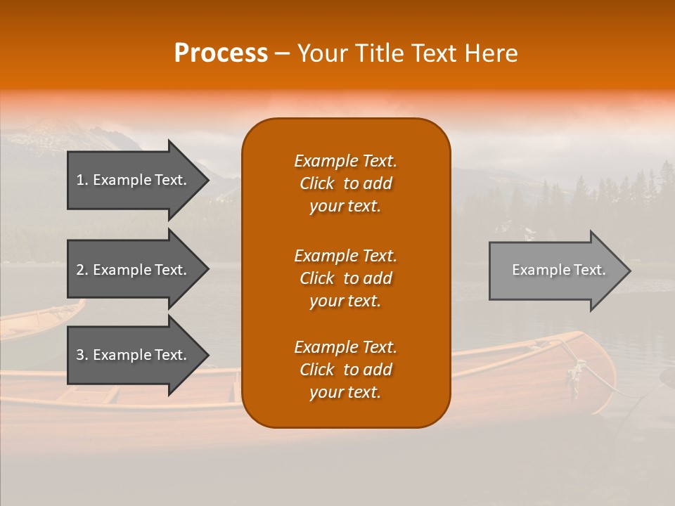 Rock Landscape Panorama PowerPoint Template