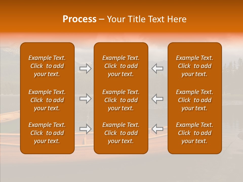 Rock Landscape Panorama PowerPoint Template