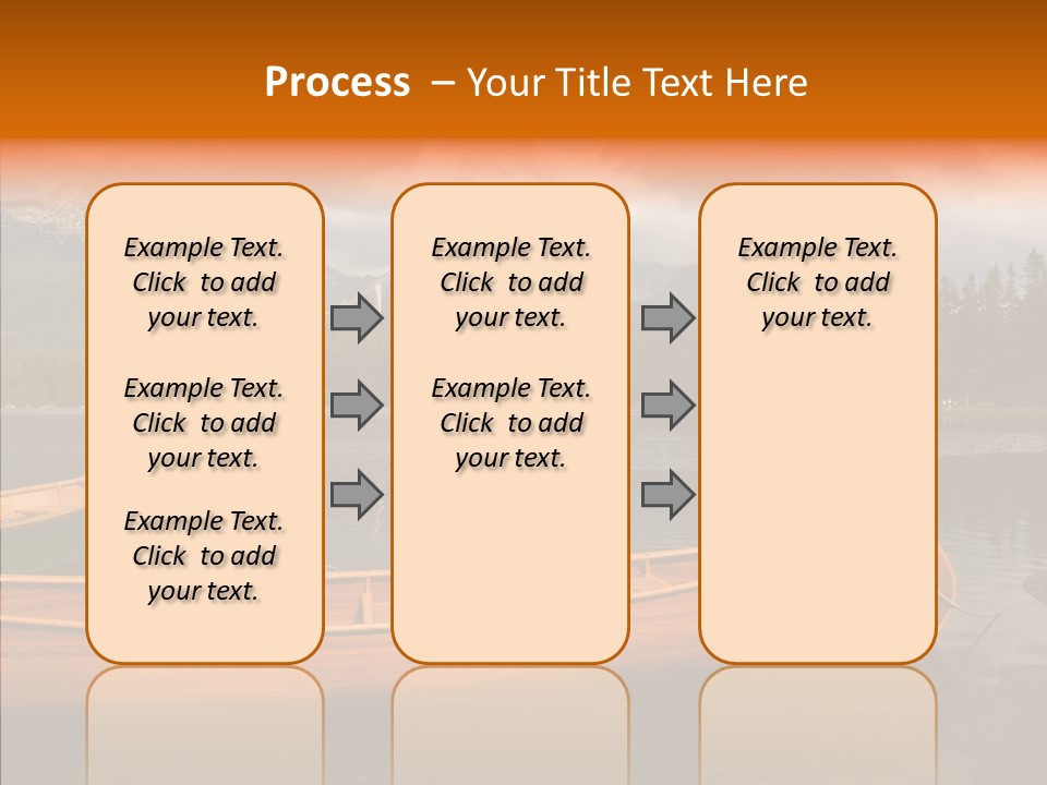 Rock Landscape Panorama PowerPoint Template