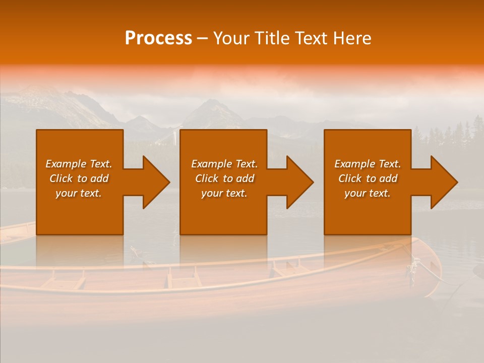 Rock Landscape Panorama PowerPoint Template