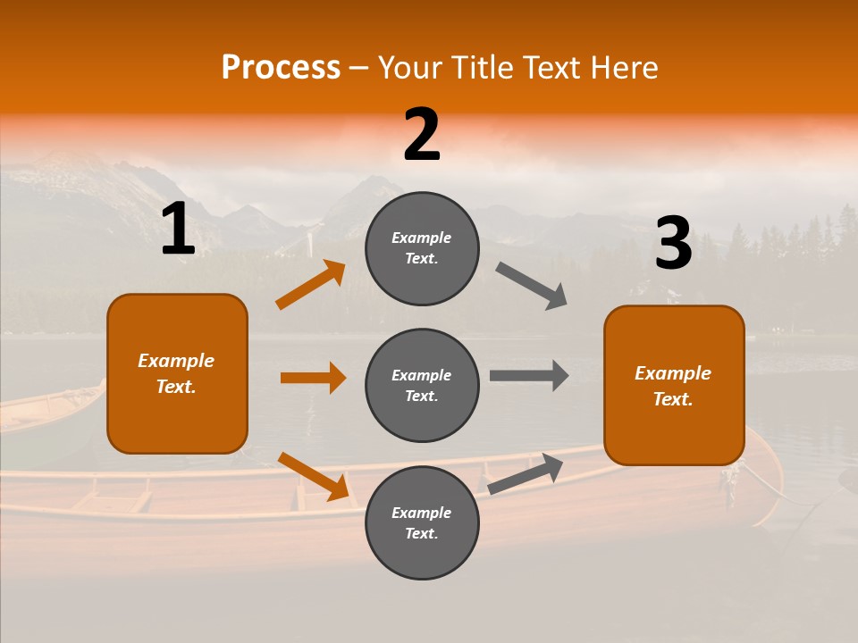 Rock Landscape Panorama PowerPoint Template