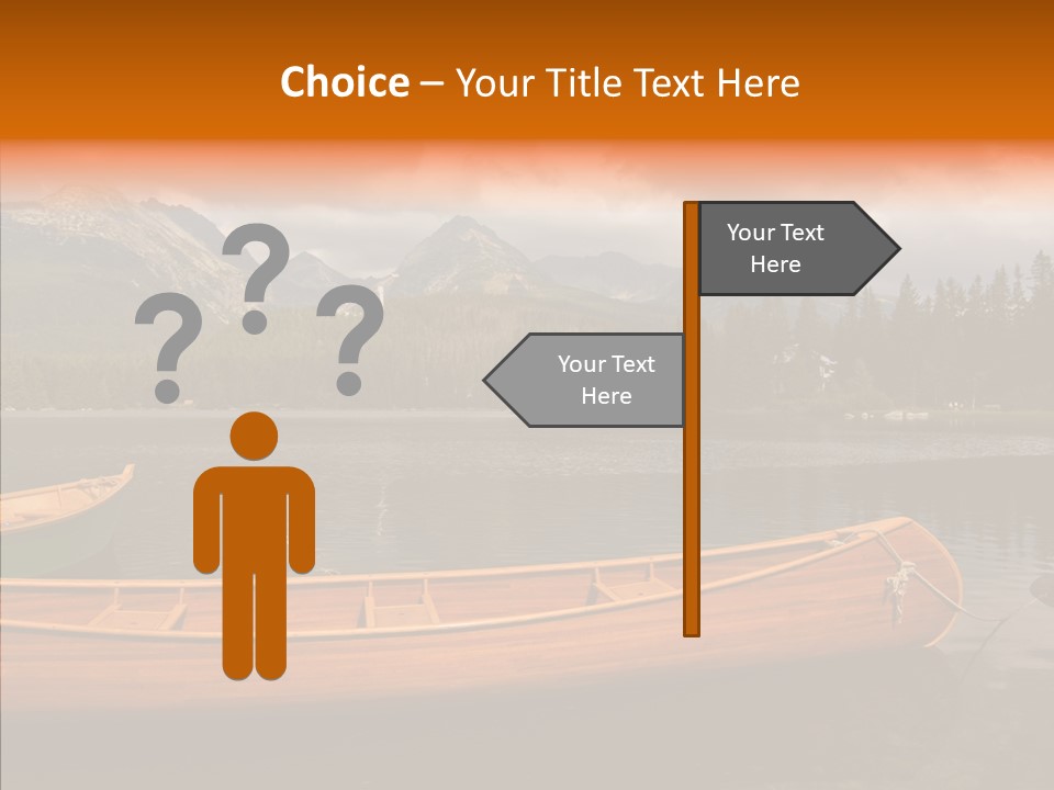 Rock Landscape Panorama PowerPoint Template