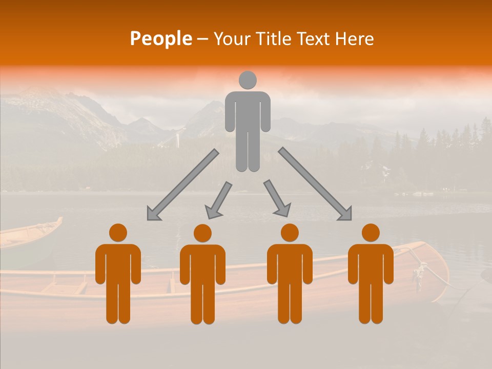 Rock Landscape Panorama PowerPoint Template