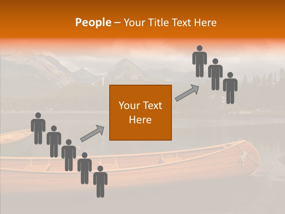 Rock Landscape Panorama PowerPoint Template