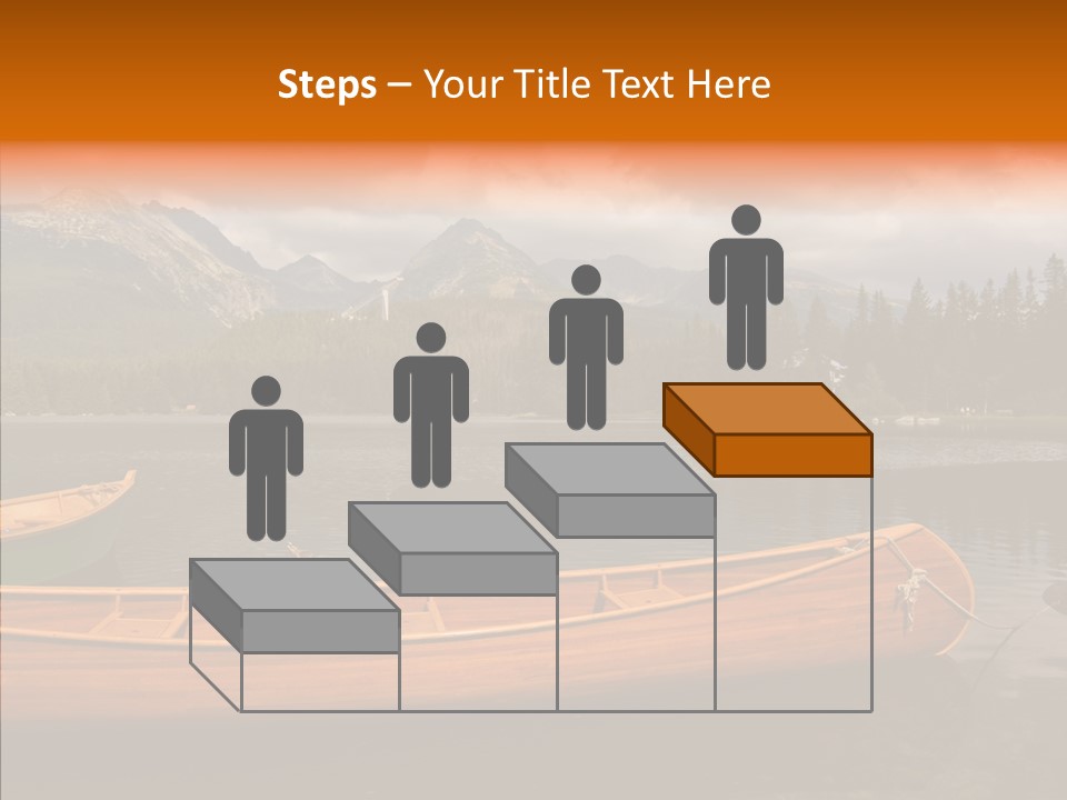 Rock Landscape Panorama PowerPoint Template