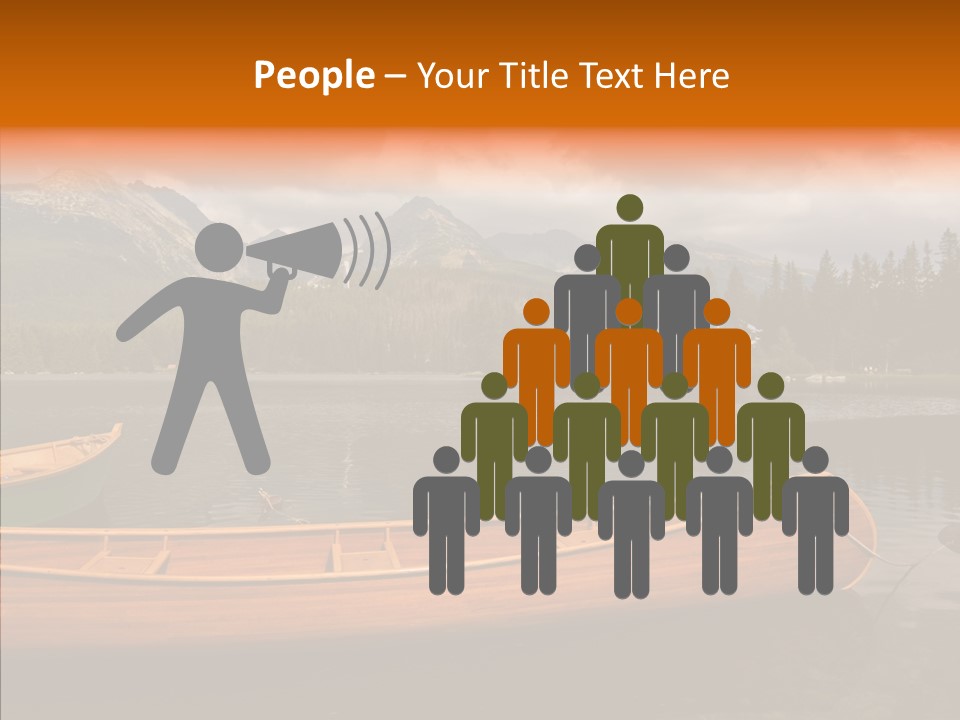 Rock Landscape Panorama PowerPoint Template