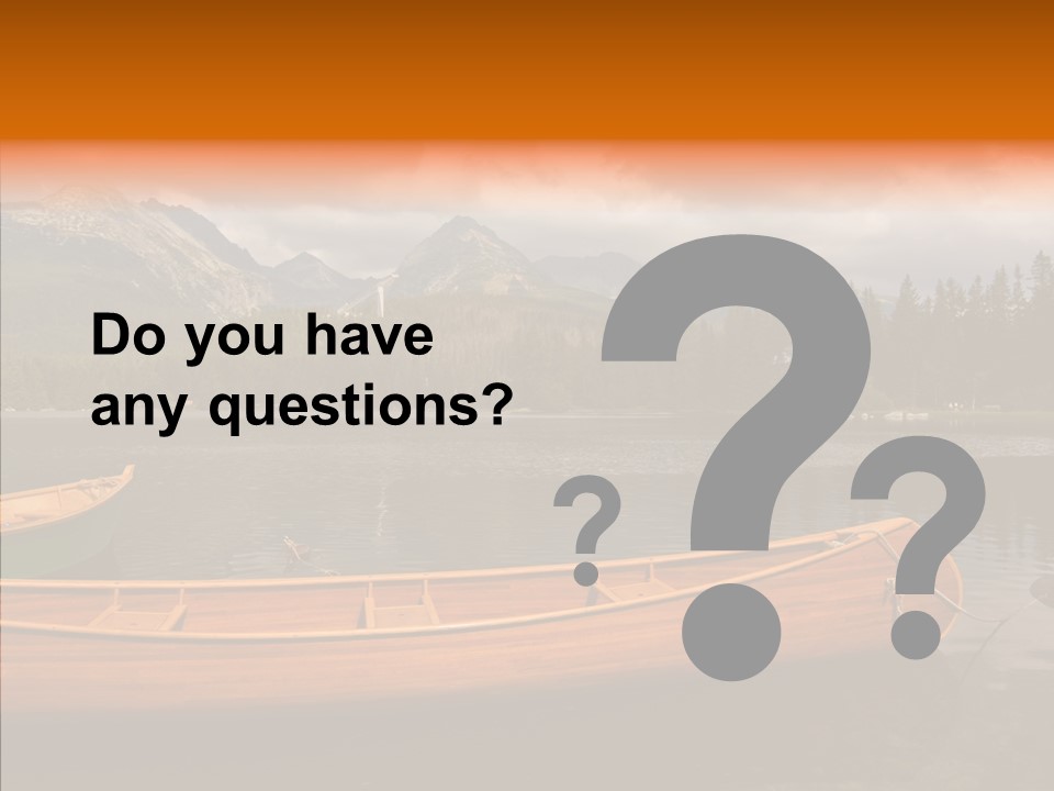 Rock Landscape Panorama PowerPoint Template