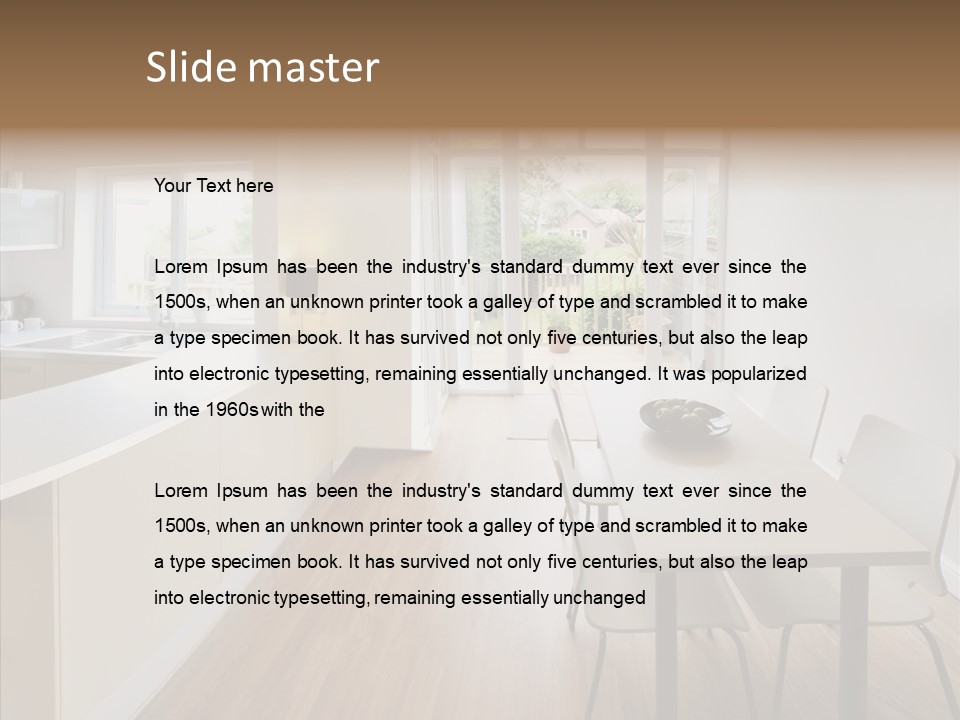 Yourself Diet Cooking PowerPoint Template