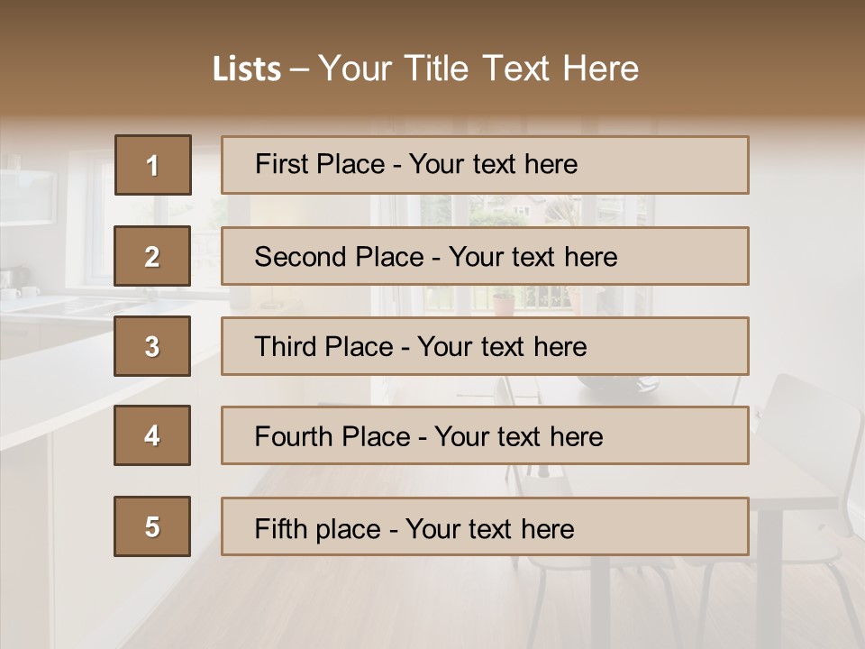 Yourself Diet Cooking PowerPoint Template