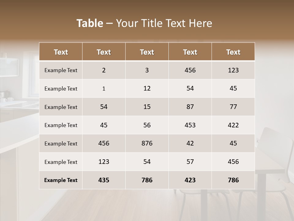 Yourself Diet Cooking PowerPoint Template