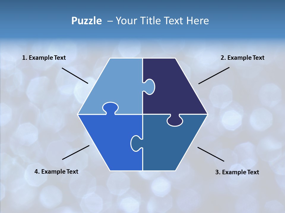 Night Shine Abstract PowerPoint Template