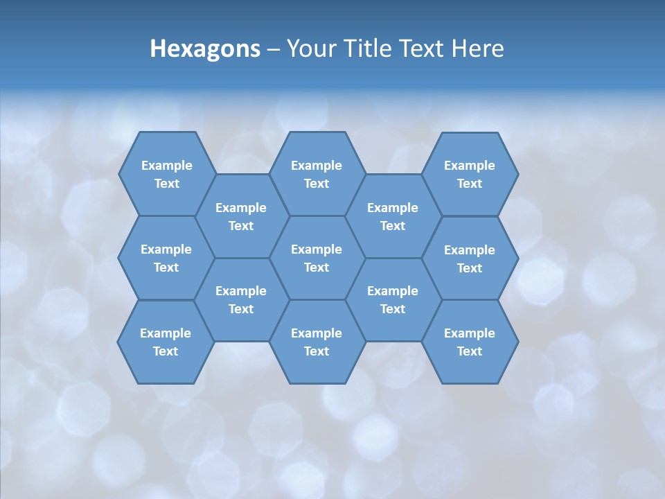 Night Shine Abstract PowerPoint Template