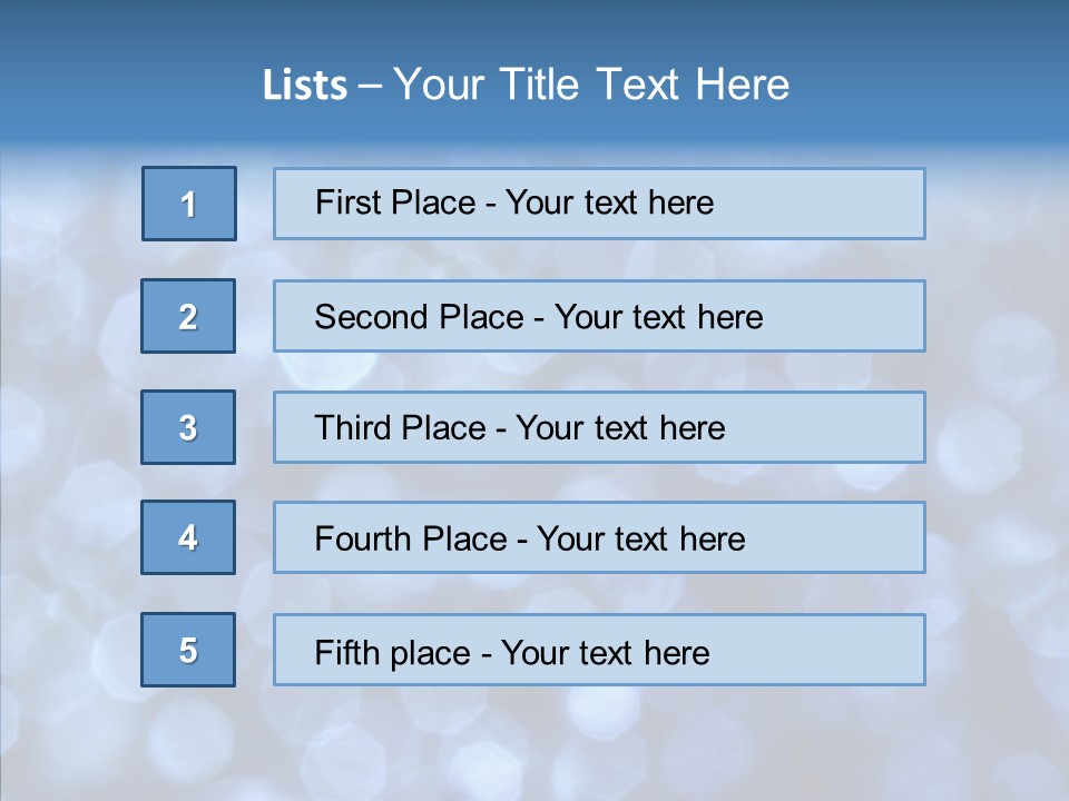 Night Shine Abstract PowerPoint Template