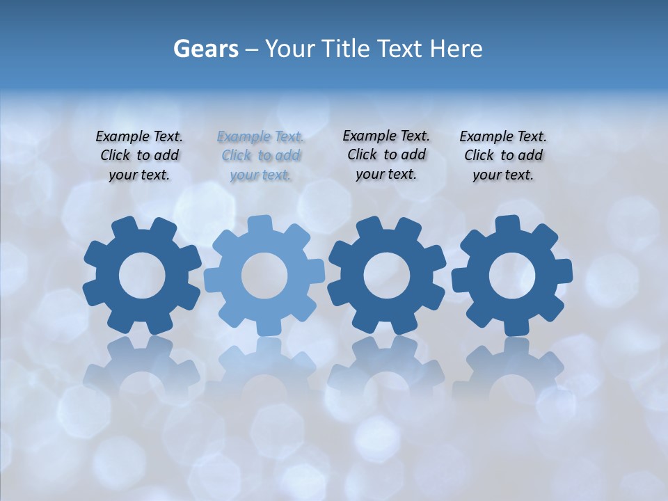 Night Shine Abstract PowerPoint Template