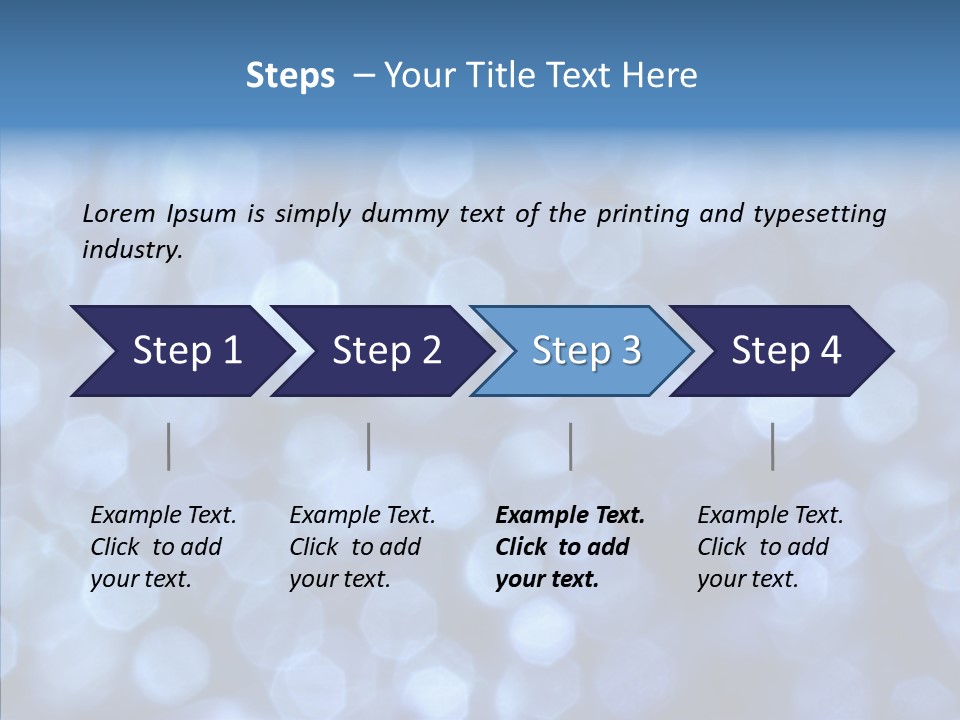 Night Shine Abstract PowerPoint Template