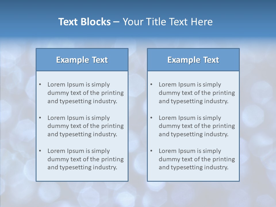 Night Shine Abstract PowerPoint Template