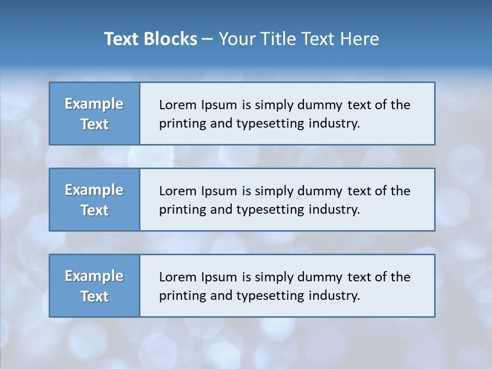 Night Shine Abstract PowerPoint Template