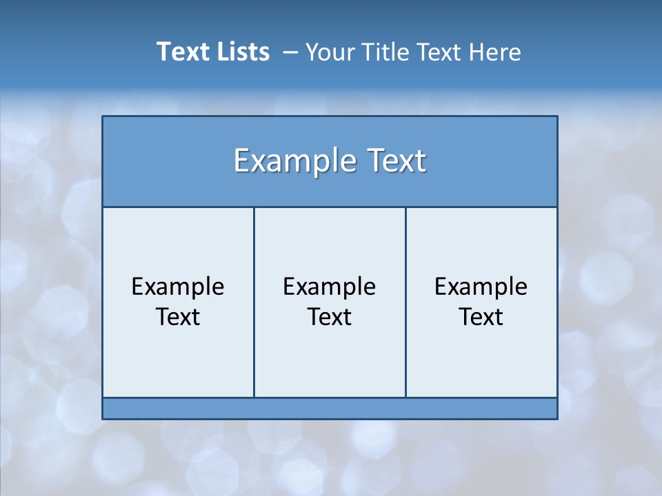 Night Shine Abstract PowerPoint Template