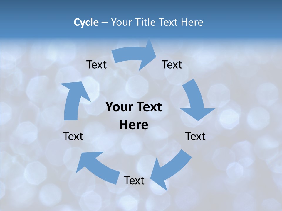 Night Shine Abstract PowerPoint Template