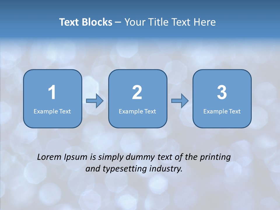 Night Shine Abstract PowerPoint Template